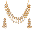 Crystal Drop Necklace Set
